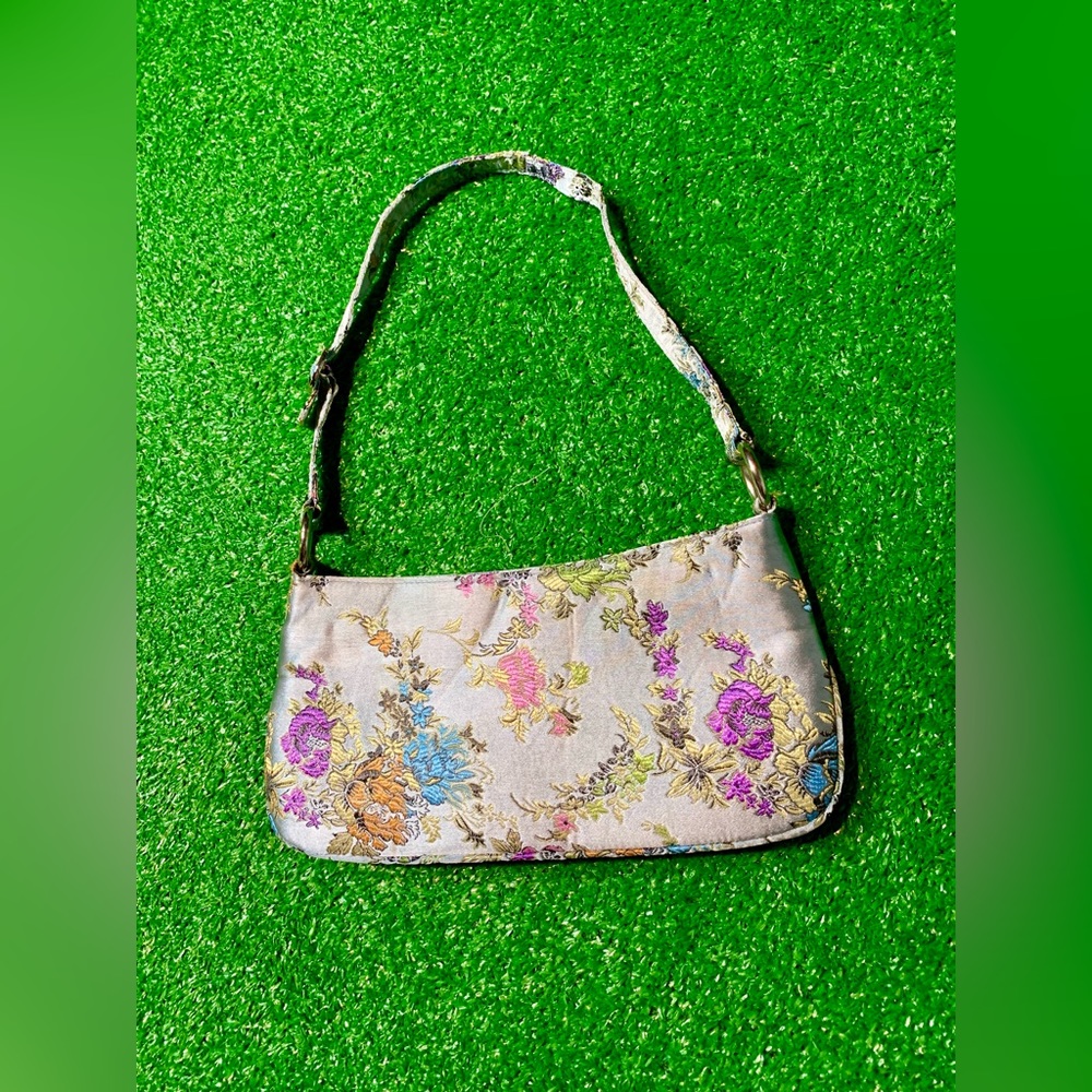 Y2K Floral Print Mini Shoulder Bag 🌸